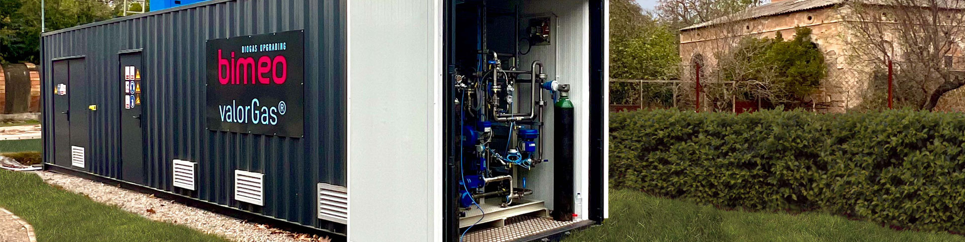 Biogas upgrading